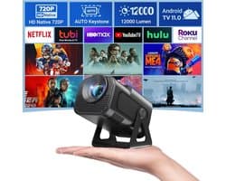 Mini beamer - Projector - Beamerscherm - Projectiescherm - Outdoor & Indoor Projector -