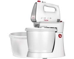 Mixer met 2 roterende kommen