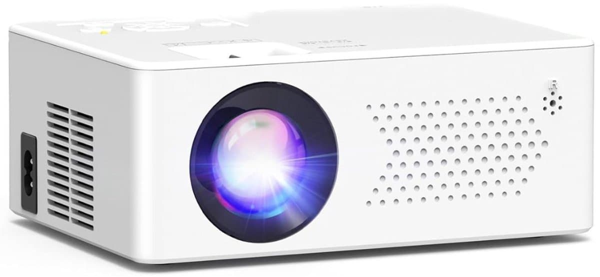 JMZR® Mini Beamer - Projector met Wifi - Bluetooth - Wit — afbeelding 1