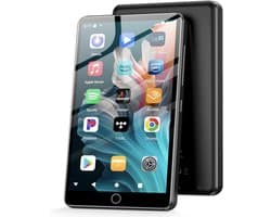144 GB MP3-speler met wifi bluetooth, 4,02 inch IPS touch-scherm, muziekspeler voor kinderen, Android MP4-speler met Spotify, Audible, Amazon Music, Deezer, Play Store (zwart)