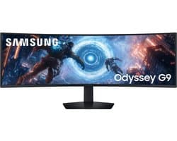 Samsung Odyssey G9 LS49FG916EUXEN - DQHD QLED Ultrawide Curved Gaming Monitor - 144Hz - 49 Inch