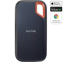 SANDISK Extreme Portable SSD - Externe SSD - USB-C 3.2 - 2 TB