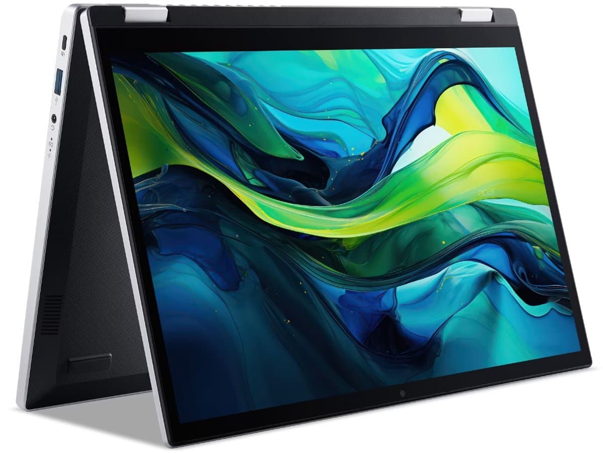 Aspire Go Spin 14 AGSP14-31PT-35E6 - 2-in-1 Convertible - 14 inch - Touchscreen - Core 3 (i3) - 8GB - 128GB - Zilver — afbeelding 1