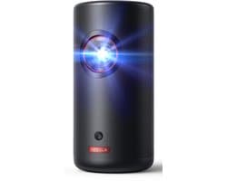 Anker Nebula Capsule 3 Laser - Draagbare Smart Mini Projector - 1080p Full HD - 300 ANSI Lumen - Laserprojector - Autofocus - 120-inch Beeld - Ingebouwde Batterij met 2-5 Uur Speeltijd - Dolby Digital - Zwart