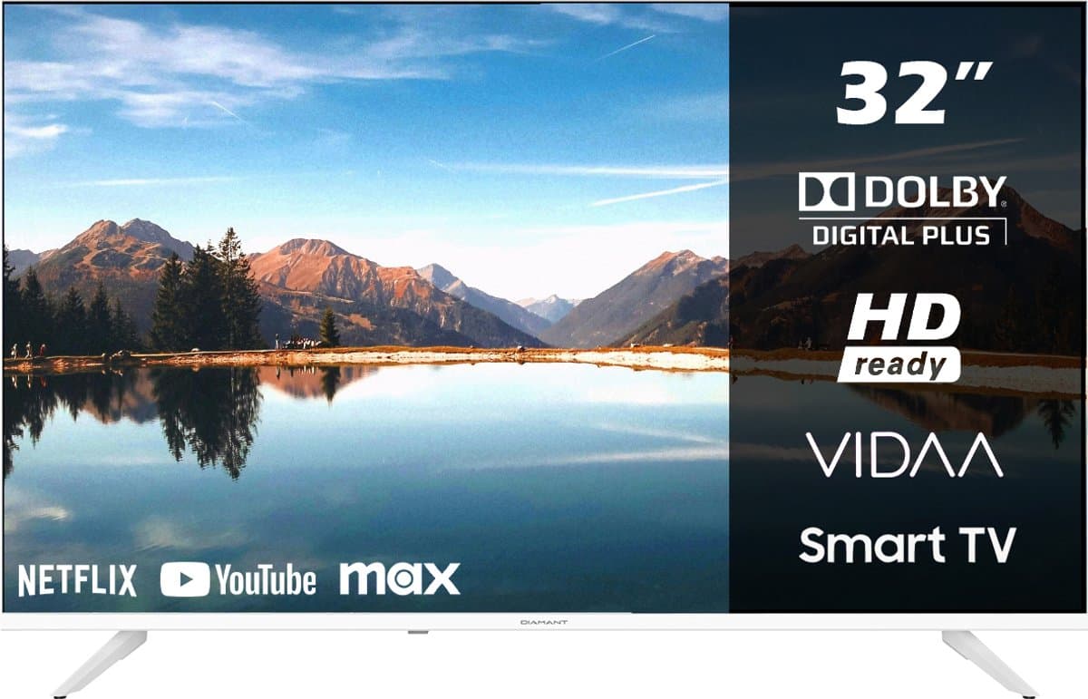 Horizon Diamant 32HL4331H/C Smart TV 32 Inch – HD Ready LED – Zeer Smal Design – 2024 — afbeelding 1
