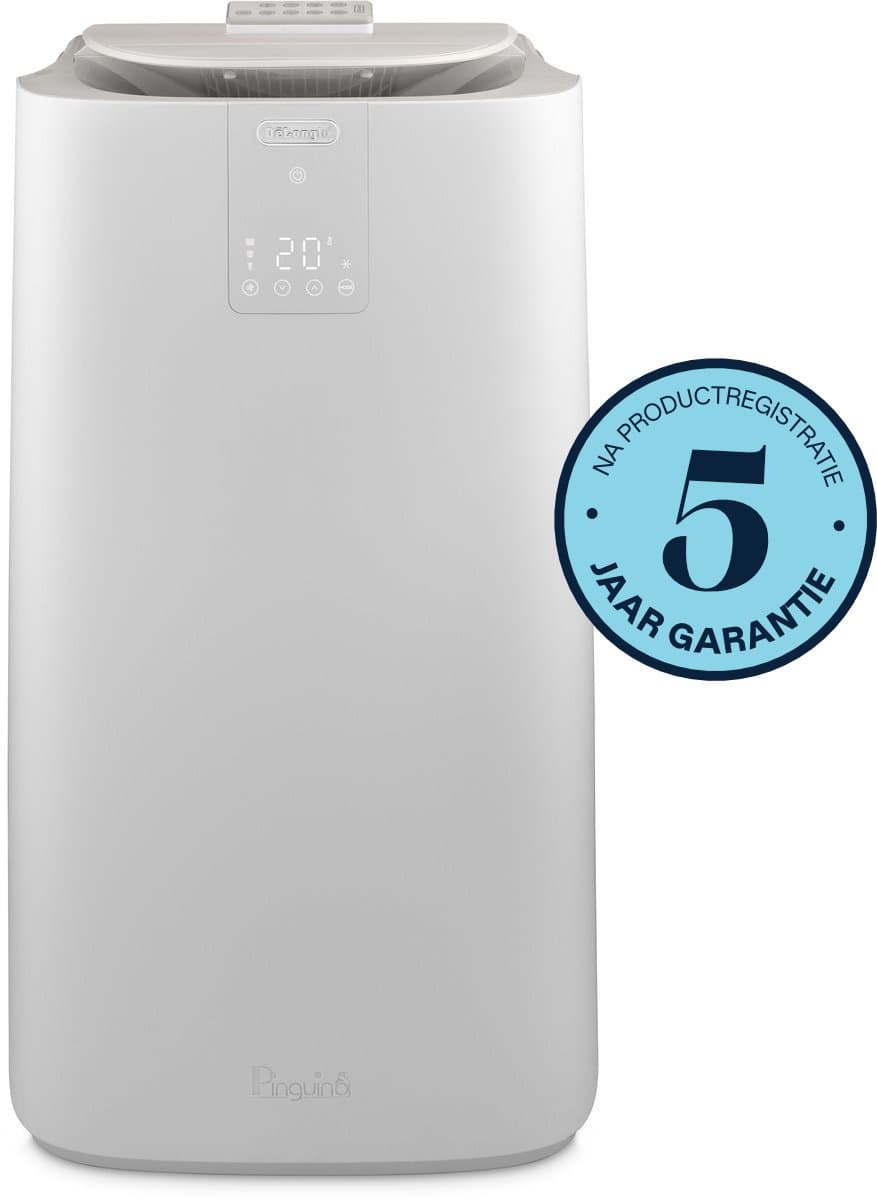 De’Longhi Pinguino PAC AP98 GentleJet - Mobiele airco - Gelijkmatige koeling - 50% stiller- Energiezuinig- Wit — afbeelding 1