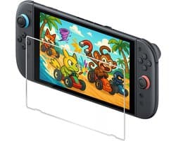 Screenprotector Geschikt voor Nintendo Switch 2 Bescherm Glas Screen Protector