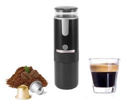 Draagbare koffiezetapparaatcapsules Machi Machine Automatische originele poedercontainer voor klassieke draagbare koffiezetapparaat voor op reis Koffiemachine Handmatige espressomachines