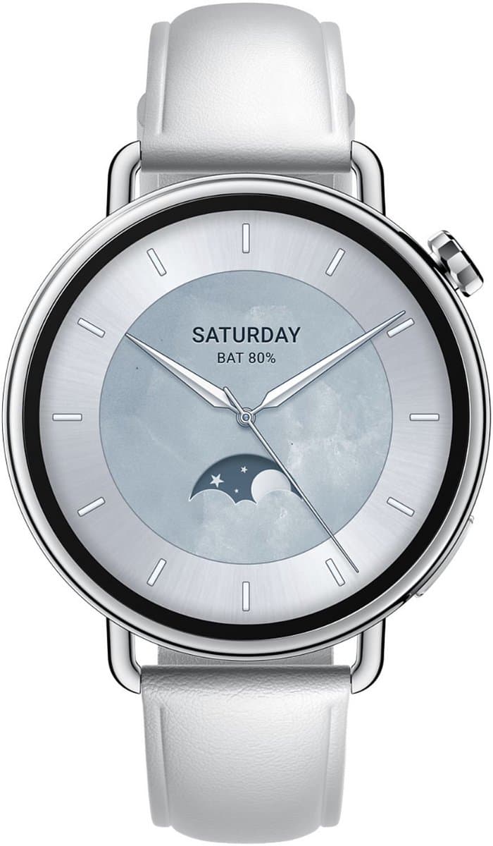 Xiaomi Watch S4 41 mm - 1,32-inch AMOLED - Gezondheidsmonitoring - 8 dagen batterij - Wit — afbeelding 1
