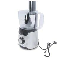 Multifunctionele keukenmachine 1,25L - 750W met 7 functies – handmatig snijden, hakken, raspen, kneden en meer