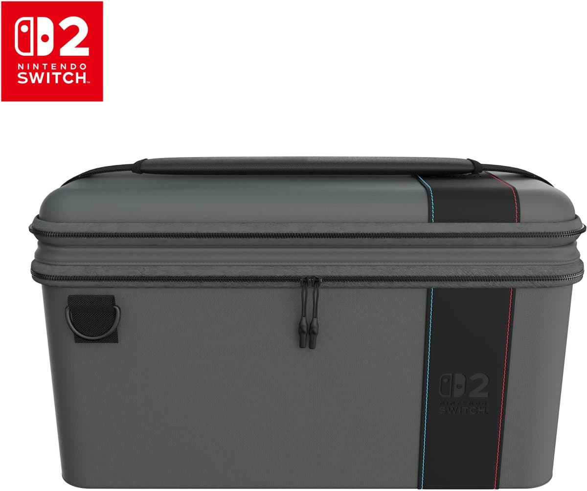 Turtle Beach PlayTrek - Nintendo Switch 2 tas + case 2 in 1 - EVA (Ethyleen-vinyl-acetaat) - Zwart/Houtskool — afbeelding 1