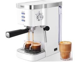 Espresso Machine 20 Bar Super Automatic with Milk Frother - Perfect for Home or Office