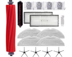 De accessoirekit Geschikt voor Roborock S7 Pro Ultra/Roborock S7 MaxV Ultra bevat: 1 rolborstel, 1 zelfreinigende borstel, 2 HEPA-filters, 4 zijborstels, 4 dweildoeken en 4 stofzakken.