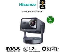 Hisense C2 Ultra 4K TriChroma Laser Projector, 65 tot 300 inch, 3000 ANSI lumen, Dolby Vision, IMAX Enhanced