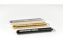 Universal Voice Singing Straw Zilver