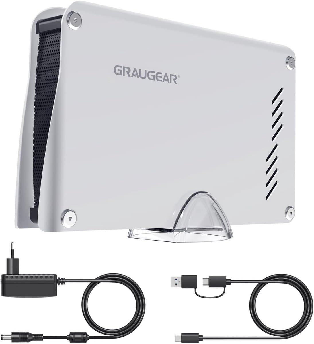 6TB Externe Harde Schijf in Aluminium Behuizing voor PS5, PS5 Slim en PS5 Pro - Geoptimaliseerd voor Gaming en Opslag — afbeelding 1