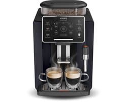 Krups Sensation C50 EA910B - Volautomatische Espressomachine - Nachtzwart - Favorieten Opslaan - Koffiemachine met bonen