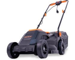 Elektrische Grasmaaier met Kabel - 1200W - 33 cm - 30 L Grasopvangbak - Maaihoogte 20-60 mm - 9 kg