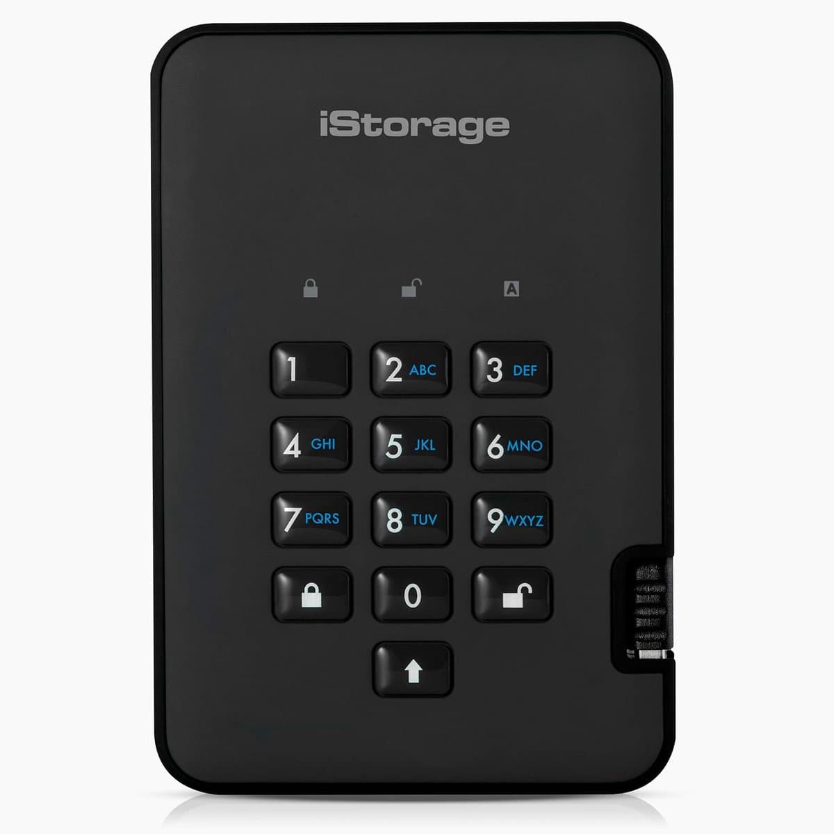 Beveiligde Draagbare Externe Harde Schijf 2TB met PIN-Toegang en Hardware-Encryptie — afbeelding 1