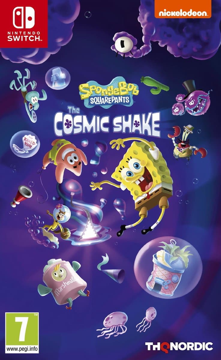 SpongeBob SquarePants: The Cosmic Shake - Nintendo Switch — afbeelding 1