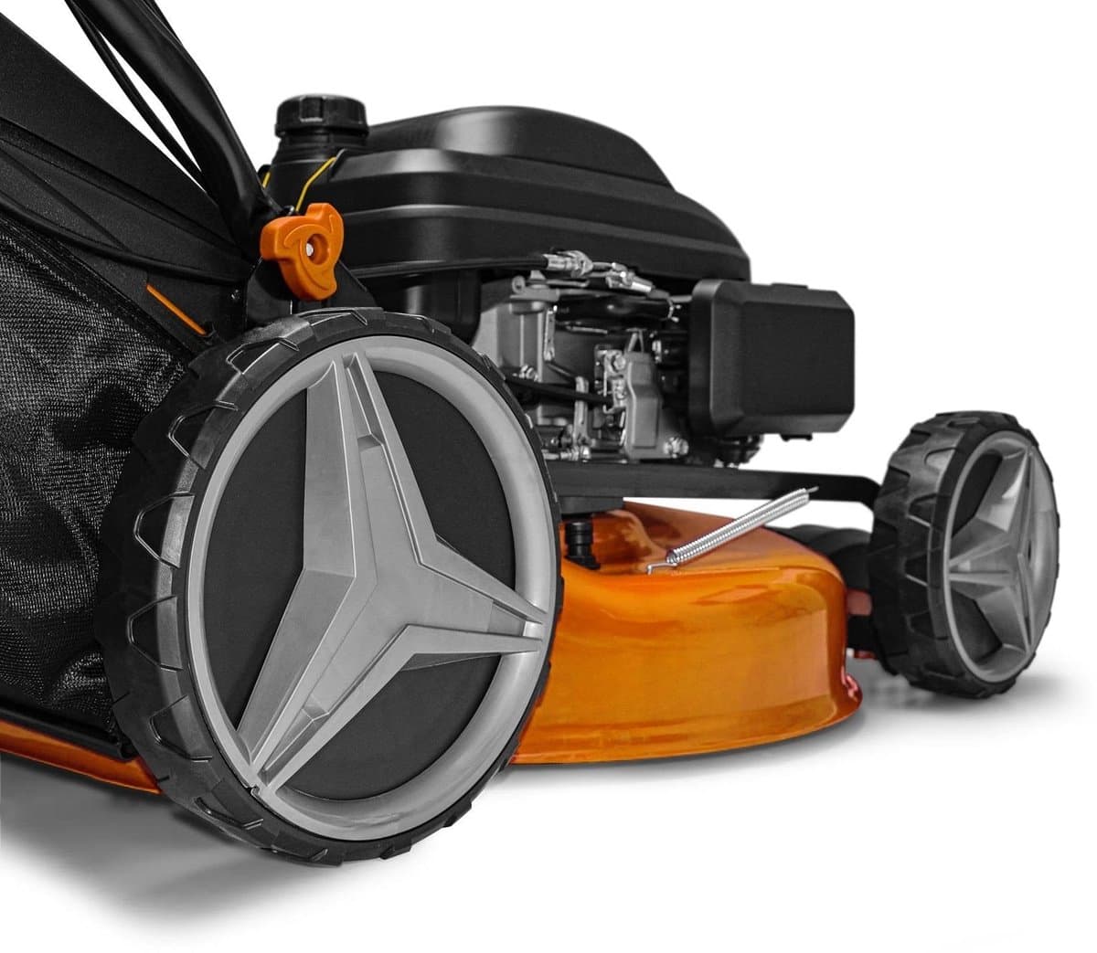 Grasmaaier – Robotmaaier – Accu grasmaaier – Zitmaaier – Zelfrijdend – 225cc Benzinemotor – 51 cm Maaibreedte — afbeelding 1