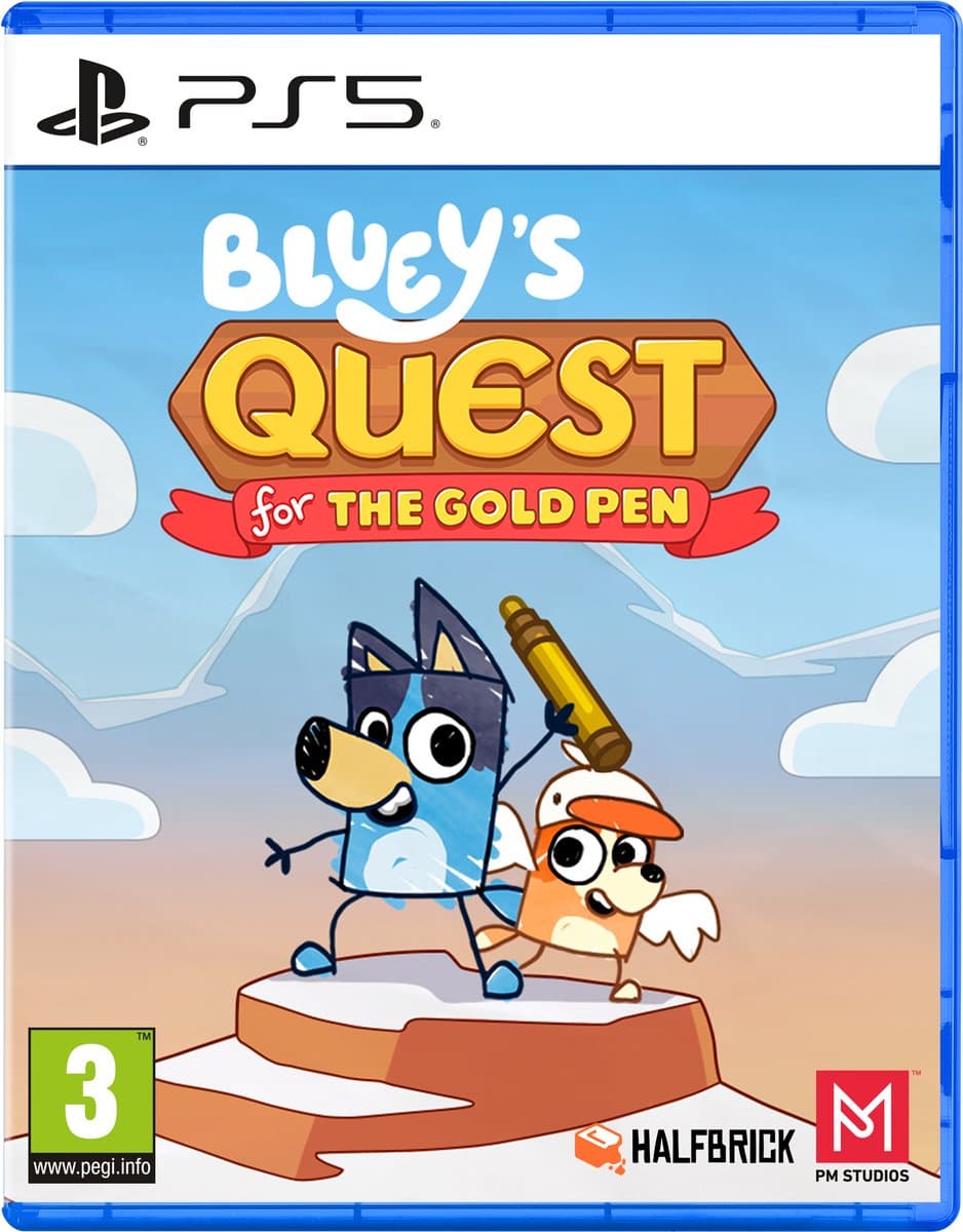 Bluey's Quest for the Gold Pen - PS5 — afbeelding 1