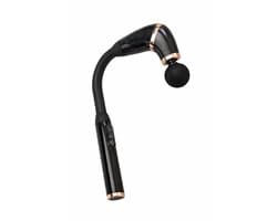 ProEase - Professionele Massage gun - massagepistool - Massage - U-vormig Massage gun met een lange greep - Bereik Rug, Nek, Schouders & Benen moeiteloos – Stil en Krachtig- verlengde handvat - 4 opzetstukken - 6 snelheidsstanden