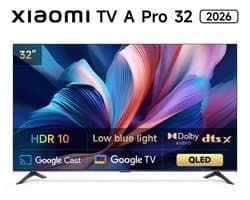 Xiaomi TV A Pro 2026 Smart TV – 32 Inch – QLED Google TV