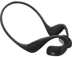 JBL Endurance Pace - Draadloze Open Ear Oortjes met Nekband - Sport Oordopjes - Bluetooth - Hardlopen - 10 uur - IP68 - Zwart & Grijs