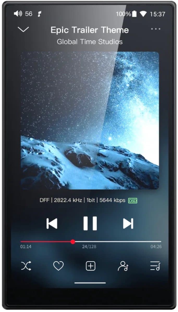 FIIO JM21 (4GB+64GB) Zwart — afbeelding 1