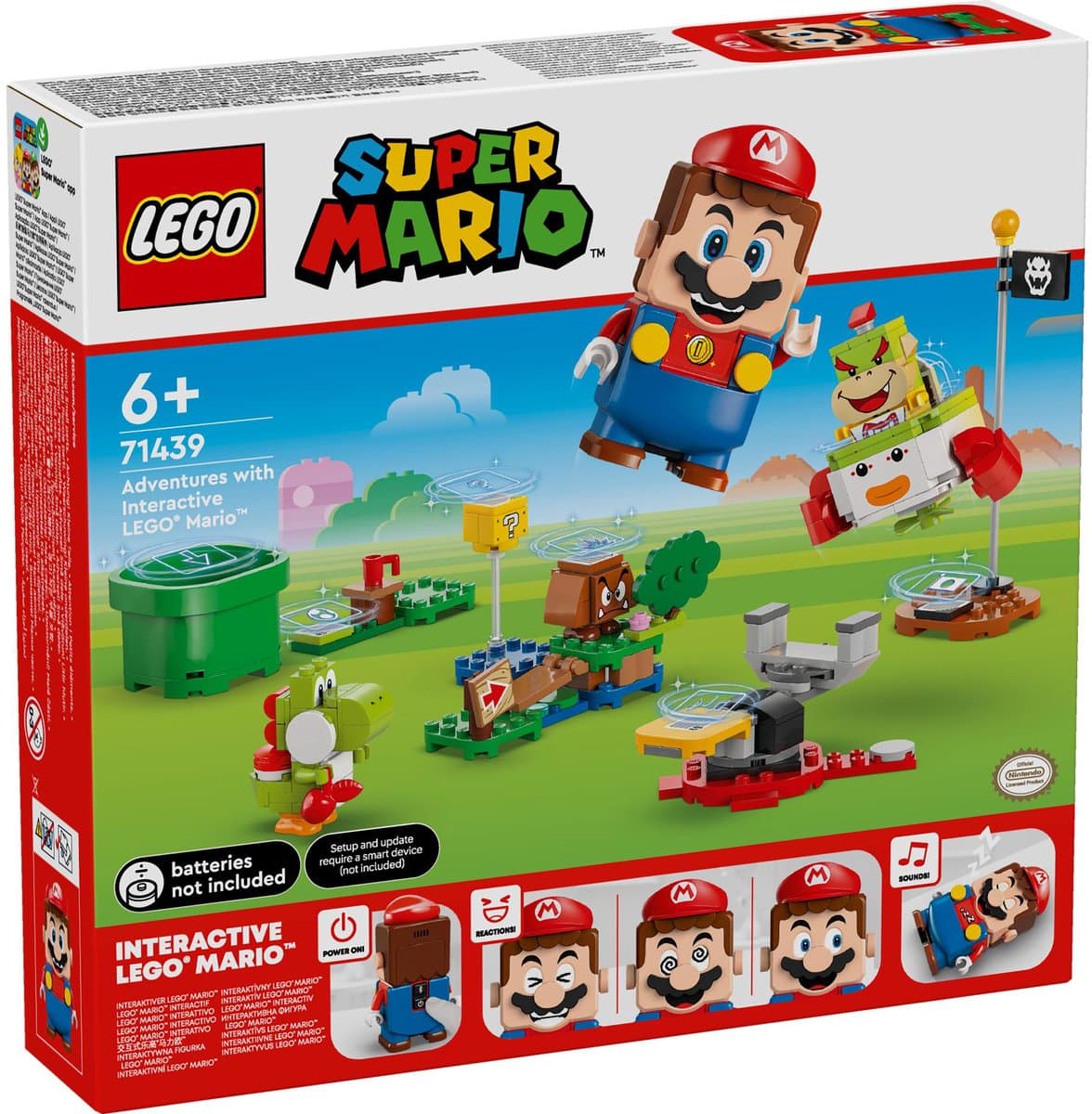 LEGO Super Mario - Avonturen met interactieve Mario Constructiespeelgoed — afbeelding 1