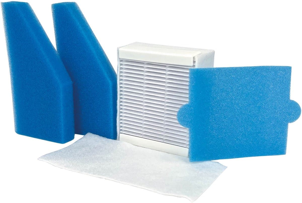 Multaparts® filterset 5-delig geschikt voor Thomas Twin XT & Cat & Dog XT serie | Vervanging voor 787241 | Set bestaat uit 3 schuimfilters, microfilter en lamellenfilter — afbeelding 1