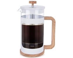 Cafetiere Glas WHITELINE 1 l - French Press Koffiezetapparaat - Koffiemaker - Koffie - Koffiepot - Theepot