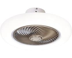 Livano Plafondventilator - Met Verlichting - Plafond Ventilator - Met Lamp - Plafonniere Met Ventilator - Met Licht - Goud - 52cm