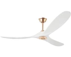Nivard Plafondventilator - Met Verlichting - Plafond Ventilator - Met Lamp - Plafonniere Met Ventilator - Stijl H - 150cm