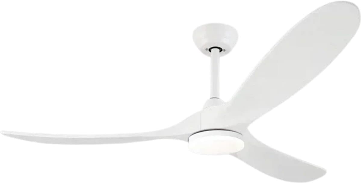 Livano Plafondventilator - Met Verlichting - Plafond Ventilator - Met Lamp - Plafonniere Met Ventilator - Met Licht - Stijl D - 150cm — afbeelding 1