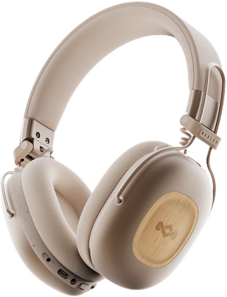 HOUSE OF MARLEY POSITIVE VIBRATION REBEL ANC Over-ear Draadloze hoofdtelefoon met Noise-cancelling Cream — afbeelding 1