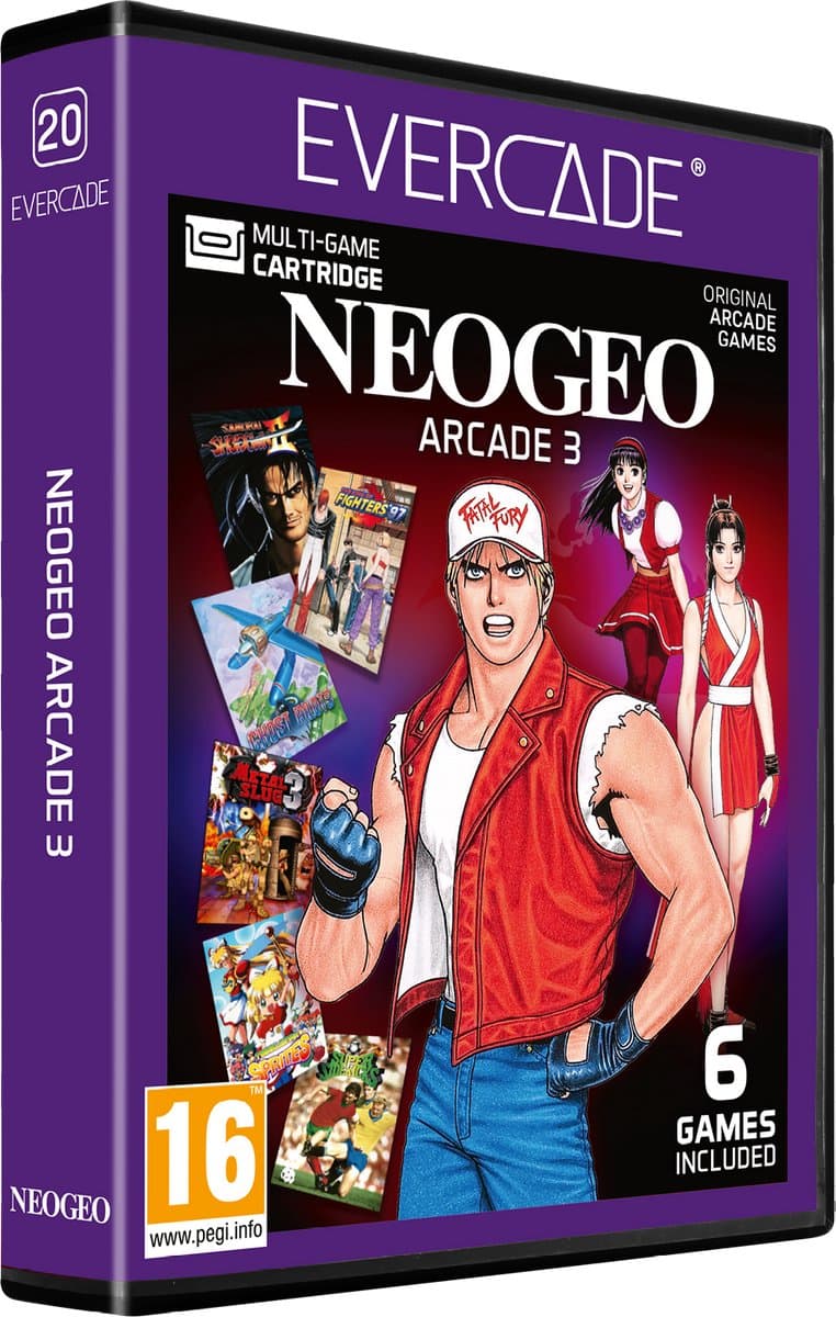 Evercade Cartridge - NEOGEO Arcade Collection 3 - 6 games — afbeelding 1