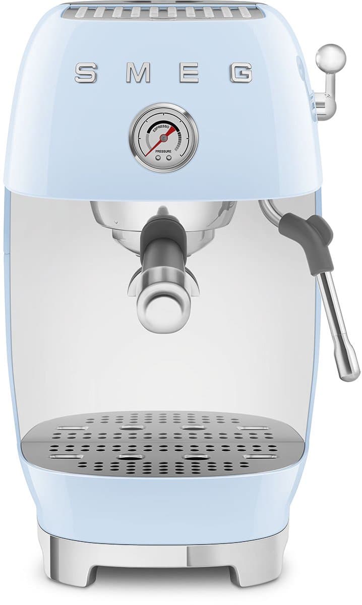 SMEG ECF03PBEU - Handmatige espressomachine - Cold Brew - Pastelblauw — afbeelding 1
