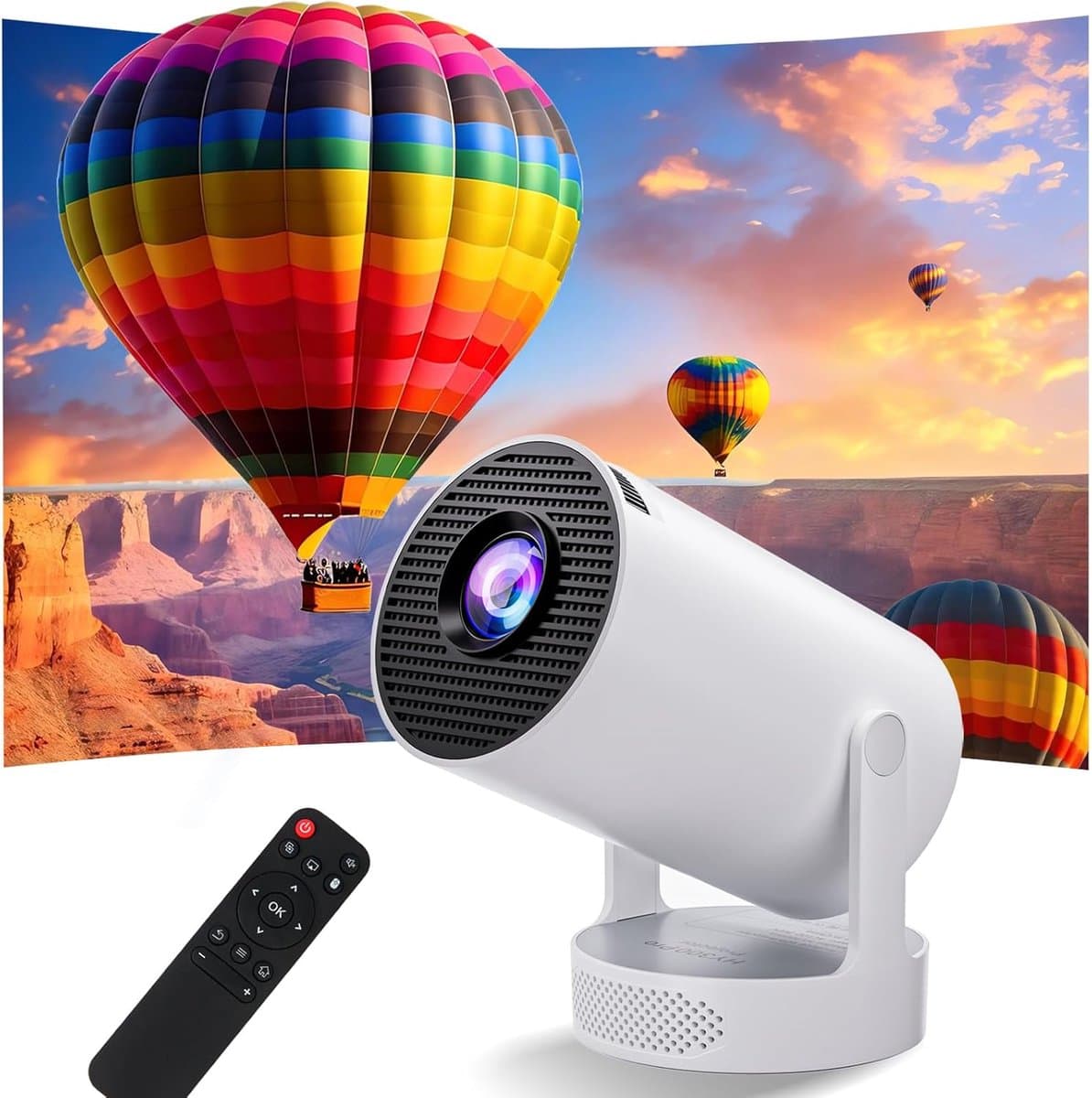 Lexium Mini beamer - Projector - Beamerscherm - Projectiescherm - Outdoor & Indoor Projector - — afbeelding 1