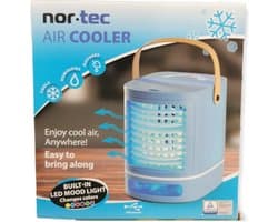 Air Cooler - Mini Airco - Luchtkoeler - Ventilator - Kleur - USB - Laptop - Kantoor - Office - Water