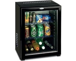Technomax HP27LGN minibar koelkast - 27 liter - compleet geruisloos - glazen deur - binnenverlichting