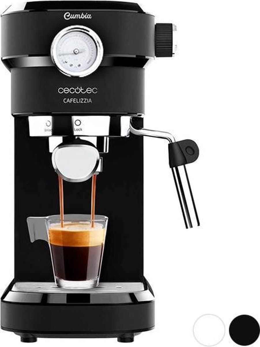 Cecotec - Cafelizzia 790 Black Pro - Pistonmachine - Zwart — afbeelding 1