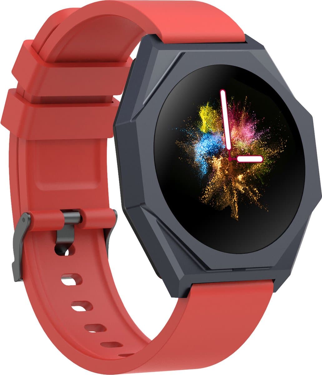Canyon Otto Serie - Smartwatch - LTPS Display - Waterdicht IP68 - Rood — afbeelding 1