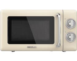 Cecotec 01709 magnetron Beige, Roestvrijstaal Grill-magnetron Aanrecht 20 l 700 W