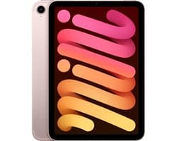 Apple iPad mini (2021) - 8.3 inch - WiFi + 5G - 256GB - Roze - 6e generatie