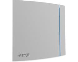 Soler & Palau Silent badkamerventilator - Design - 200crz - zilver