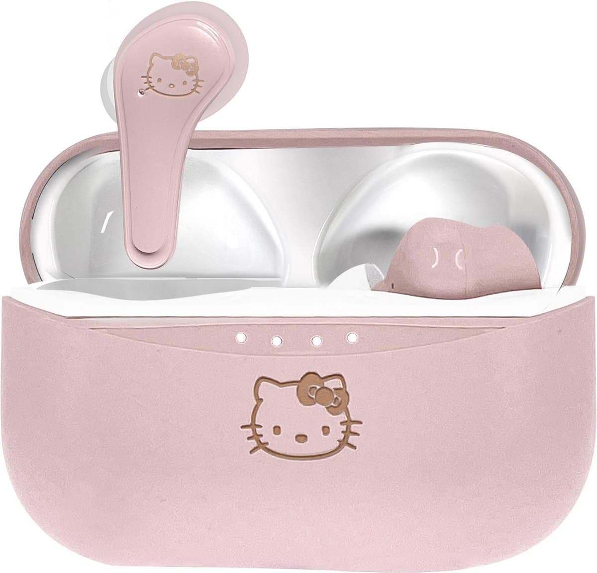 Hello Kitty - draadloze oordopjes - met oplaadcase - touch control - extra eartips - TWS earpods bluetooth — afbeelding 1