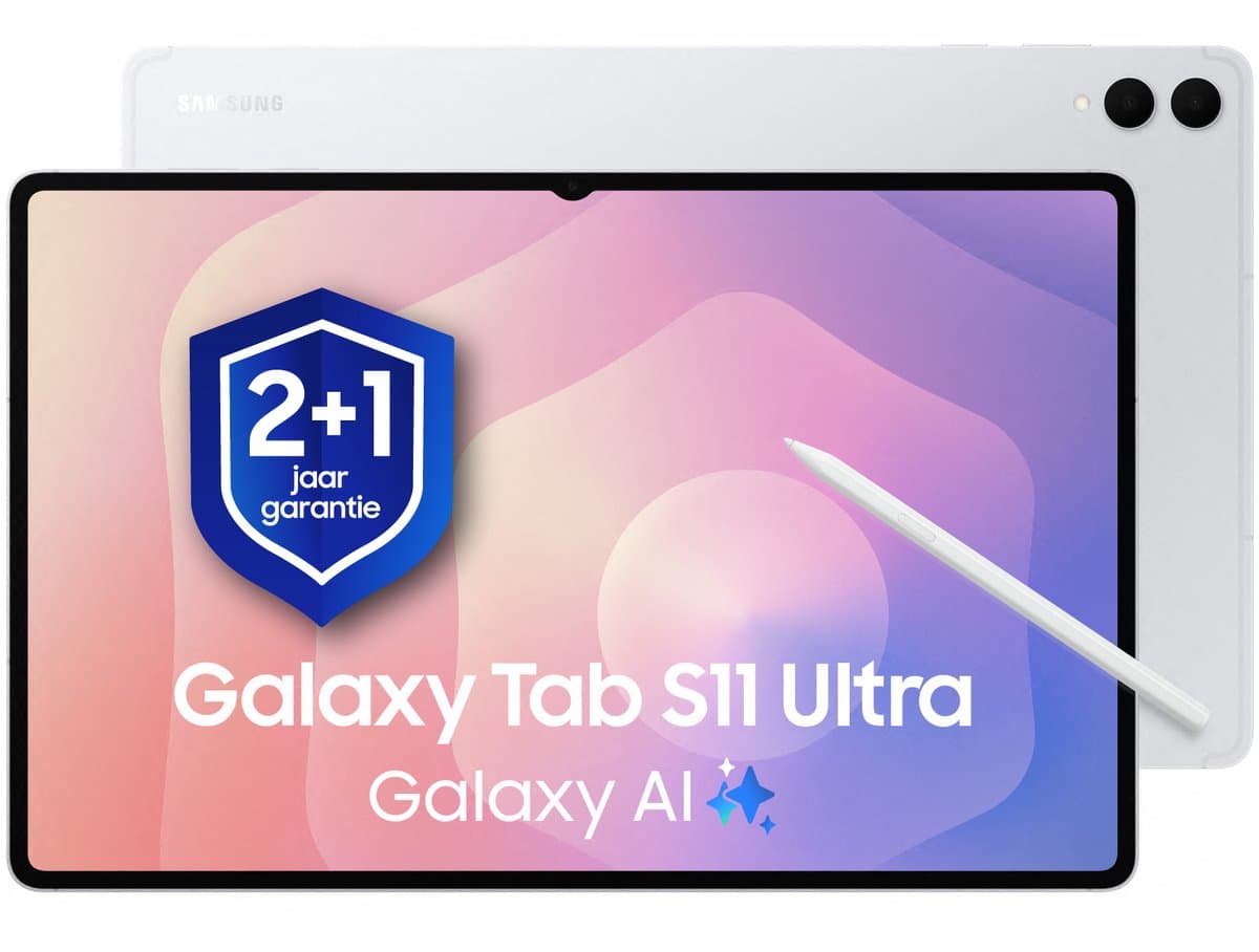 Samsung Galaxy Tab S11 Ultra - 512GB - Silver + 1 jaar extra garantie — afbeelding 1