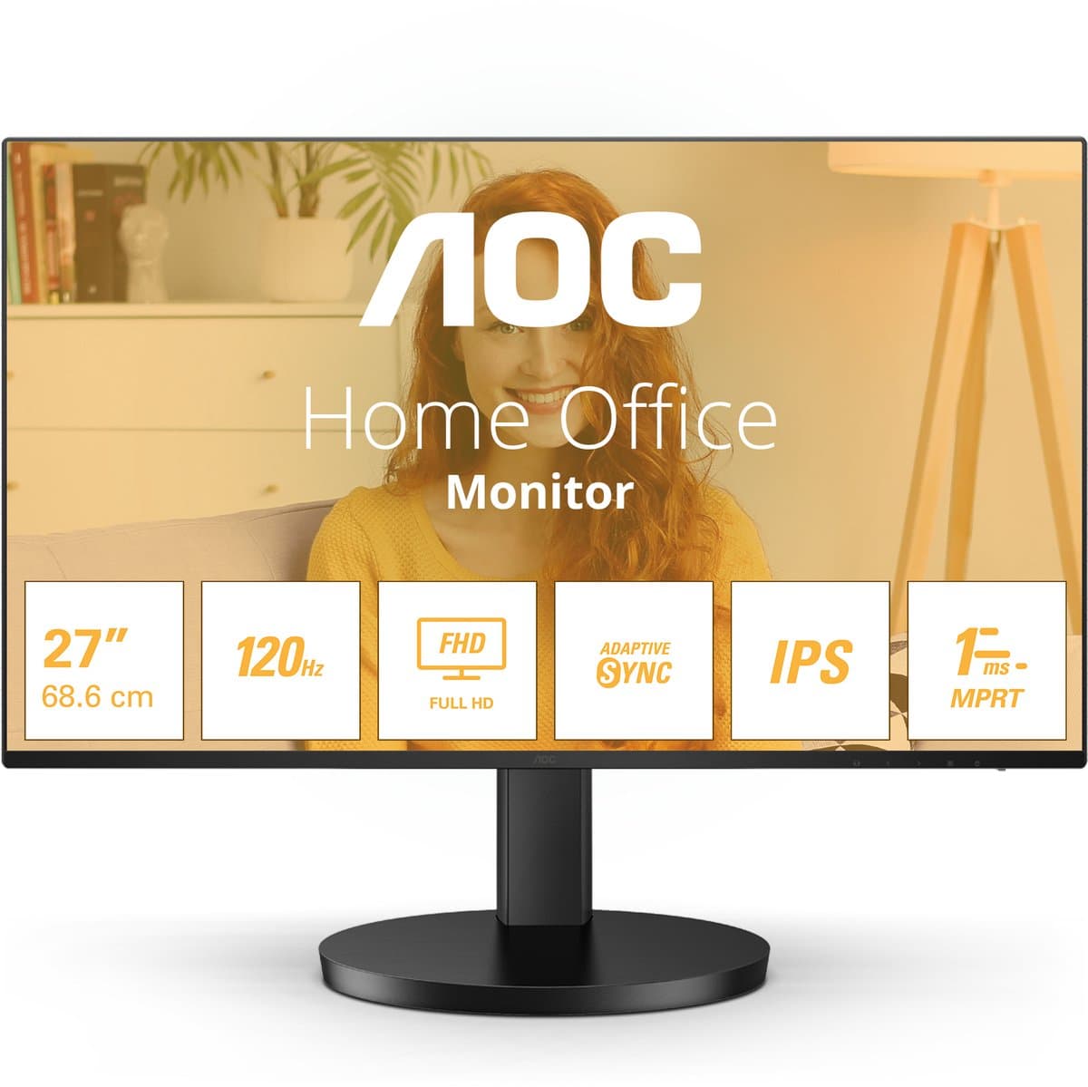 AOC 27B3HA2 ledmonitor — afbeelding 1